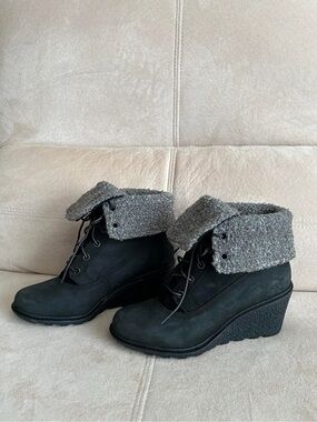 New Timberland Women's Earthkeepers 2-way Comfy Stylish Boots, Sturdy Wedges